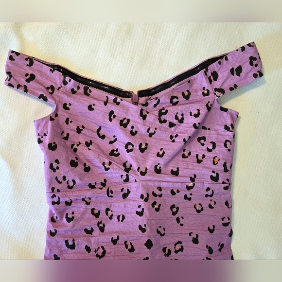 Nicole Miller Animal Print Dress - Picture 3 of 7